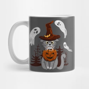 Halloween cat Mug